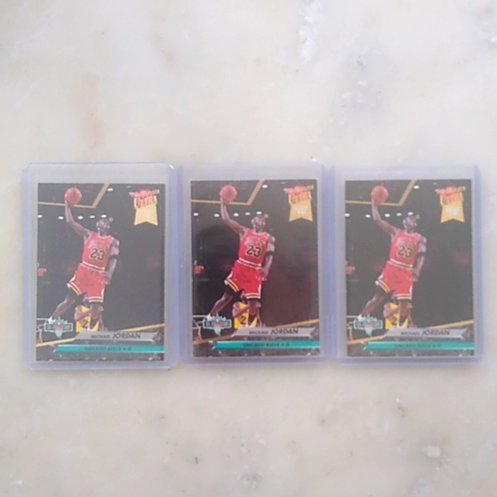 Michael Jordan Card Lot (3 Cards)
